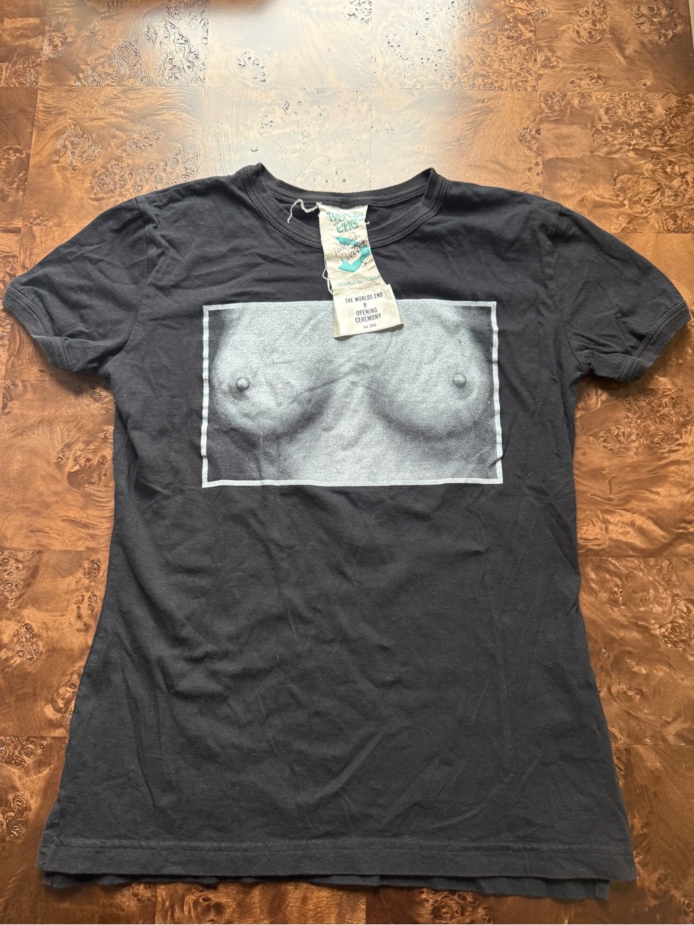 Vivienne Westwood The Worlds End x Opening Ceremony breast t-shirt